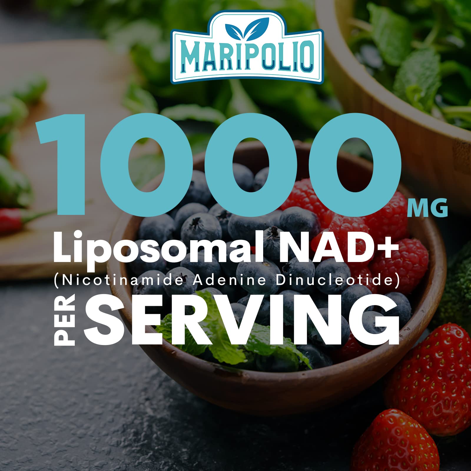 Close up view of the easy to swallow liposomal NAD softgels.