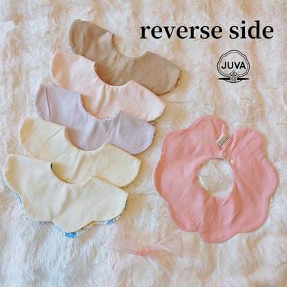 Juva reversible organic cotton drool bibs for infants