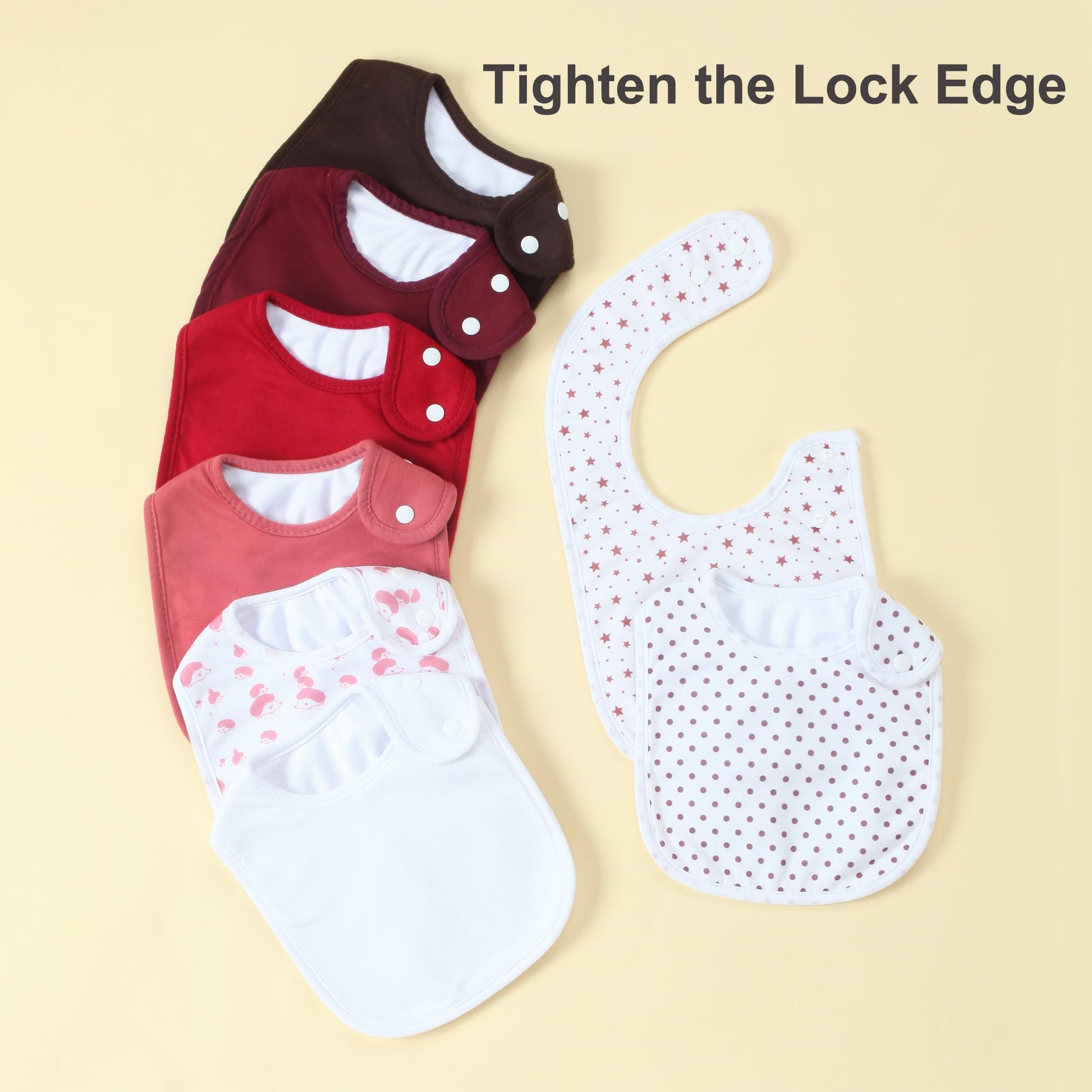 Zhanmai baby feeding bibs styled for boys and girls