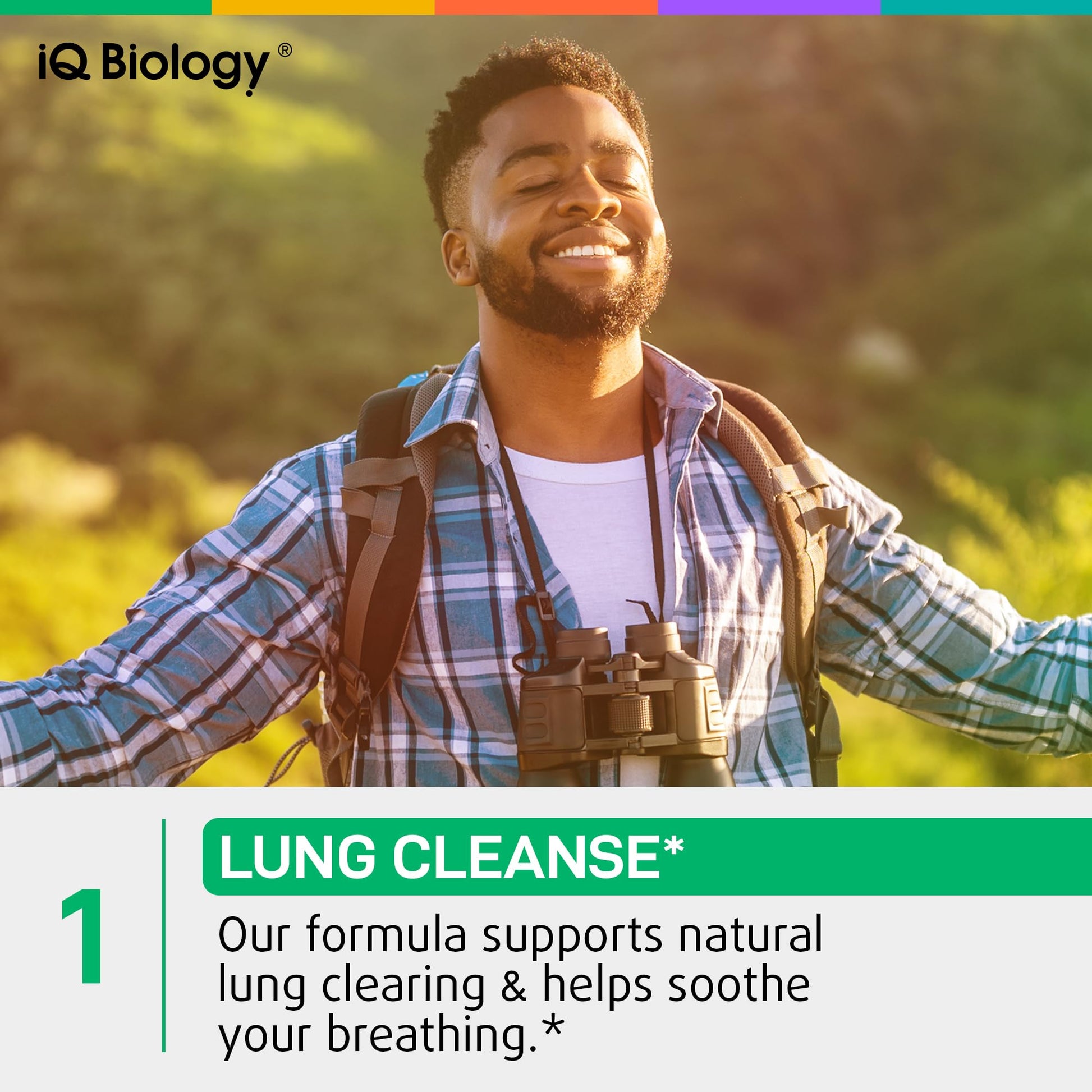 Liquid herbal lung support drops dropper and bottle