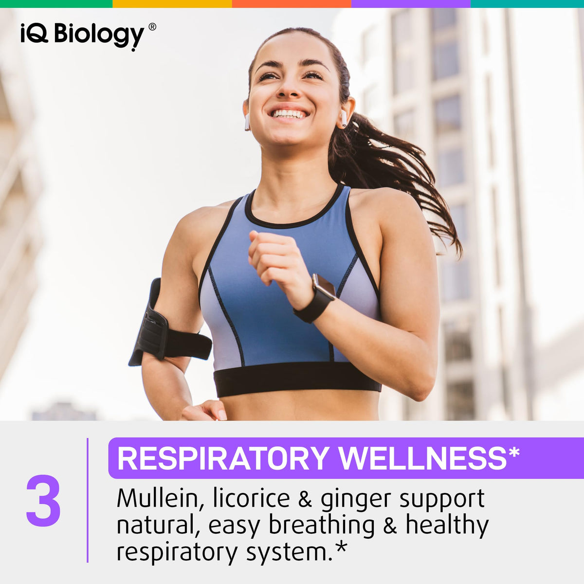 Natural respiratory support liquid supplement ingredients showcase
