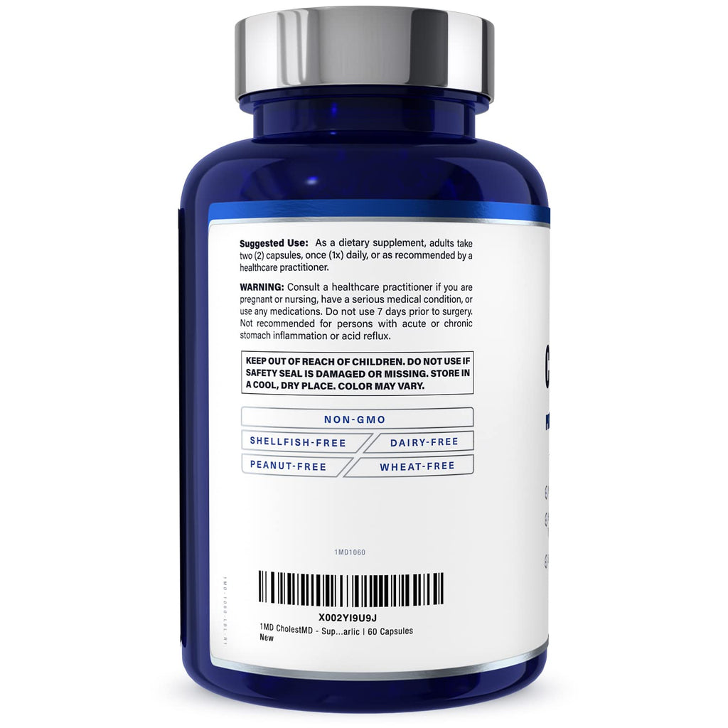 1MD Nutrition CholestMD cardiovascular support supplement