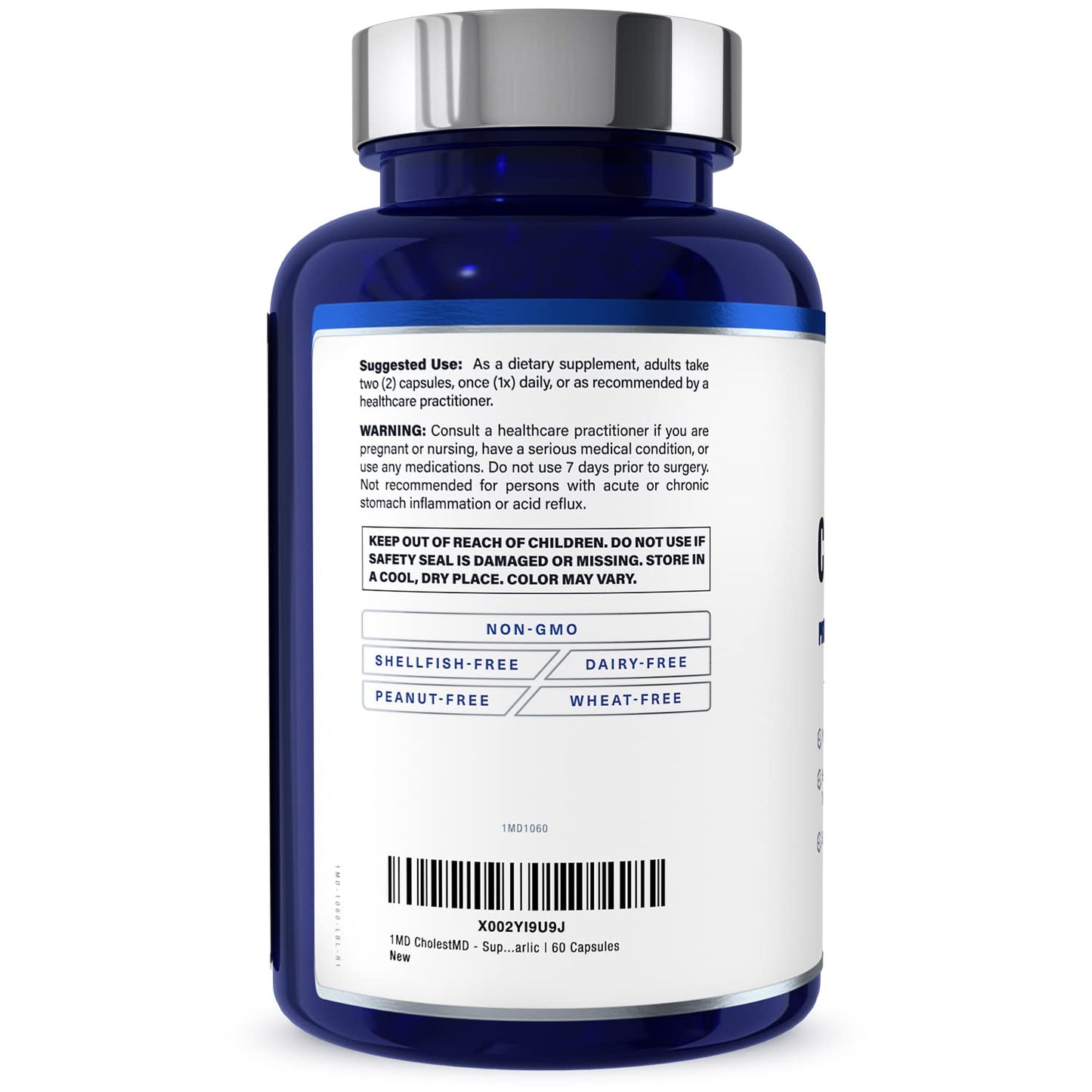 1MD Nutrition CholestMD cardiovascular support supplement