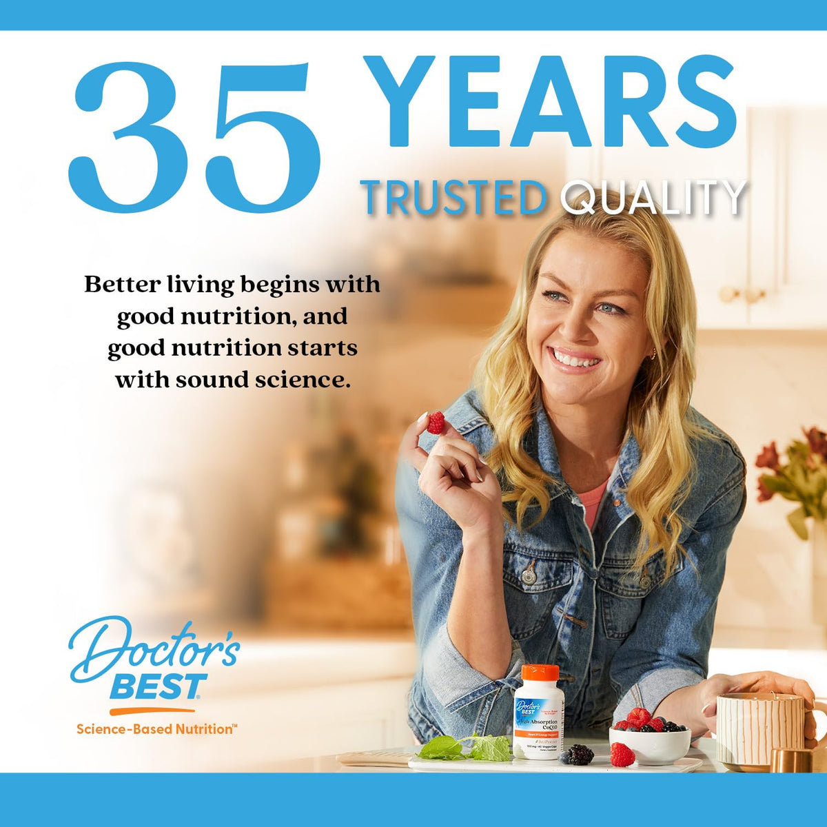 Doctor's Best time release niacin B3 500mg cardiovascular supplement full packaging ensemble display.