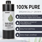 Tasnim Black Seed Oil label details and volume specifications