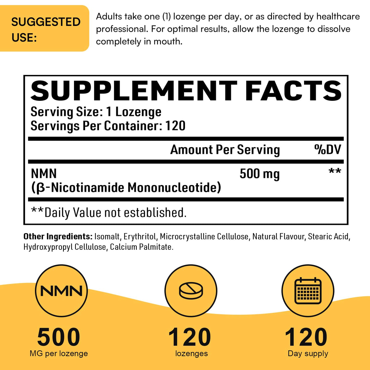 Enprotess NMN lozenges for cellular energy and aging support
