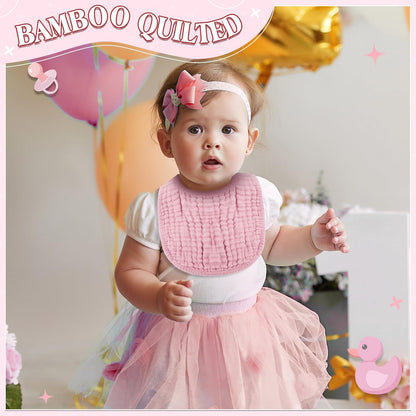 Authentic imported Frienda muslin bibs for babies