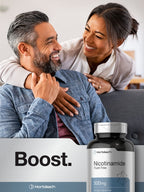Horbäach flush free niacinamide capsules for cellular energy and skin complexion support