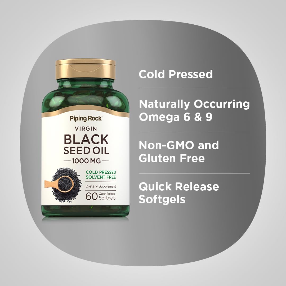 Supplement facts and ingredient list panel on the back of Piping Rock bottle