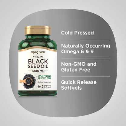 Supplement facts and ingredient list panel on the back of Piping Rock bottle