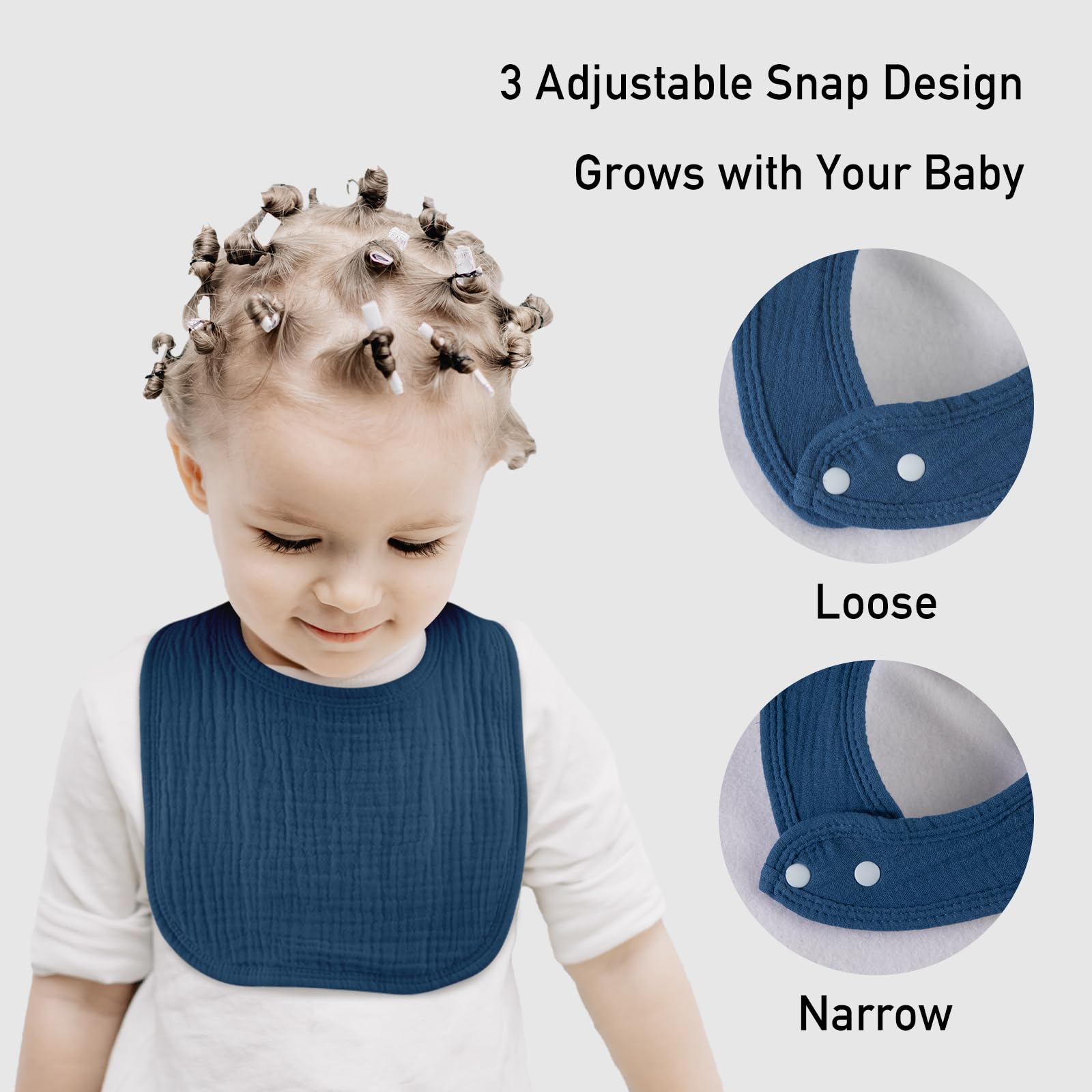 Lyrichom Baby bibs for newborns and toddlers