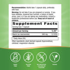 Nature's Way Niacinamide 100 capsule container top view detailing safety seal packaging