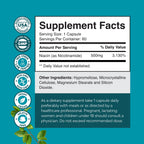 Premium imported nicotinamide 500mg dietary supplement capsules next to the packaging