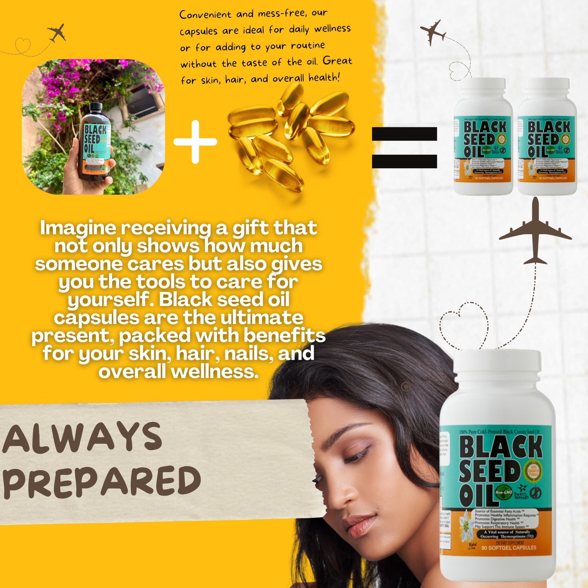Sweet Sunnah unrefined Turkish black seed dietary supplement showing the tight safety seal and expiration data.