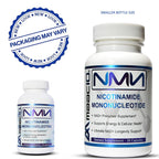 MAAC10 Nicotinamide Mononucleotide 30 count bottle showing safety seal.