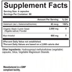 Capsules container for thyroid antibody and immune health support