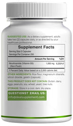 Deal Supplement niacinamide premium allergen free health supplement capsule count