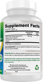 Best Naturals herbal extract bottle back view