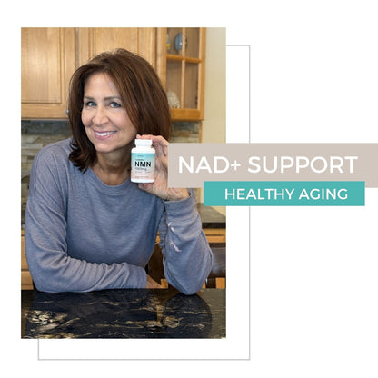 Therexa Liposomal NMN bottle with dietary information