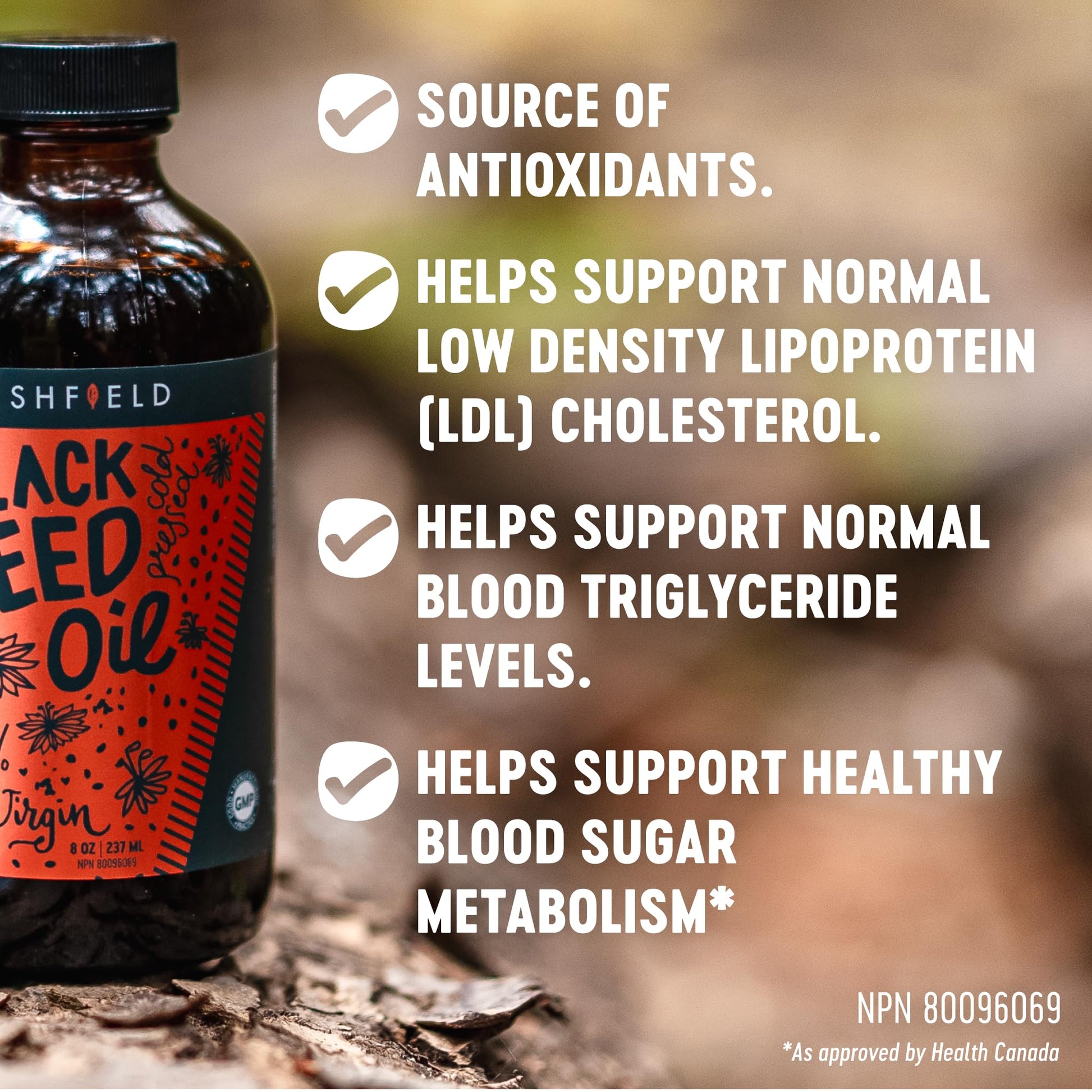 Cold pressed unrefined black seed oil high thymoquinone liquid formulation