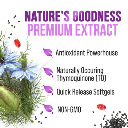 Nature's Strength purple label wellness formula capsules close up shot