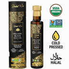 Herbal Wind Black Seed Oil organic certification badge display