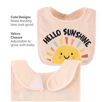 The Peanutshell absorbent cotton bibs for infants