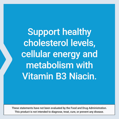 Life Extension cardiovascular support vitamin B3 container on clean background