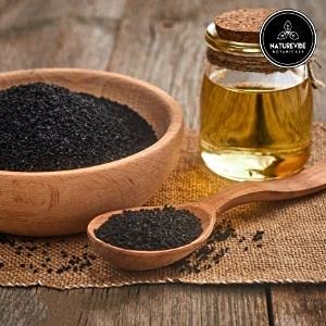 Naturevibe Botanicals black seed oil 32 ounce container