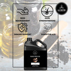 Naturevibe Botanicals black cumin seed oil size comparison