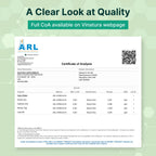 Dietary Information Highlighting Vegan Gluten Free And Soy Free Formulation