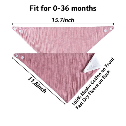 Kewlife Gift 6-pack baby bibs packaging for infants