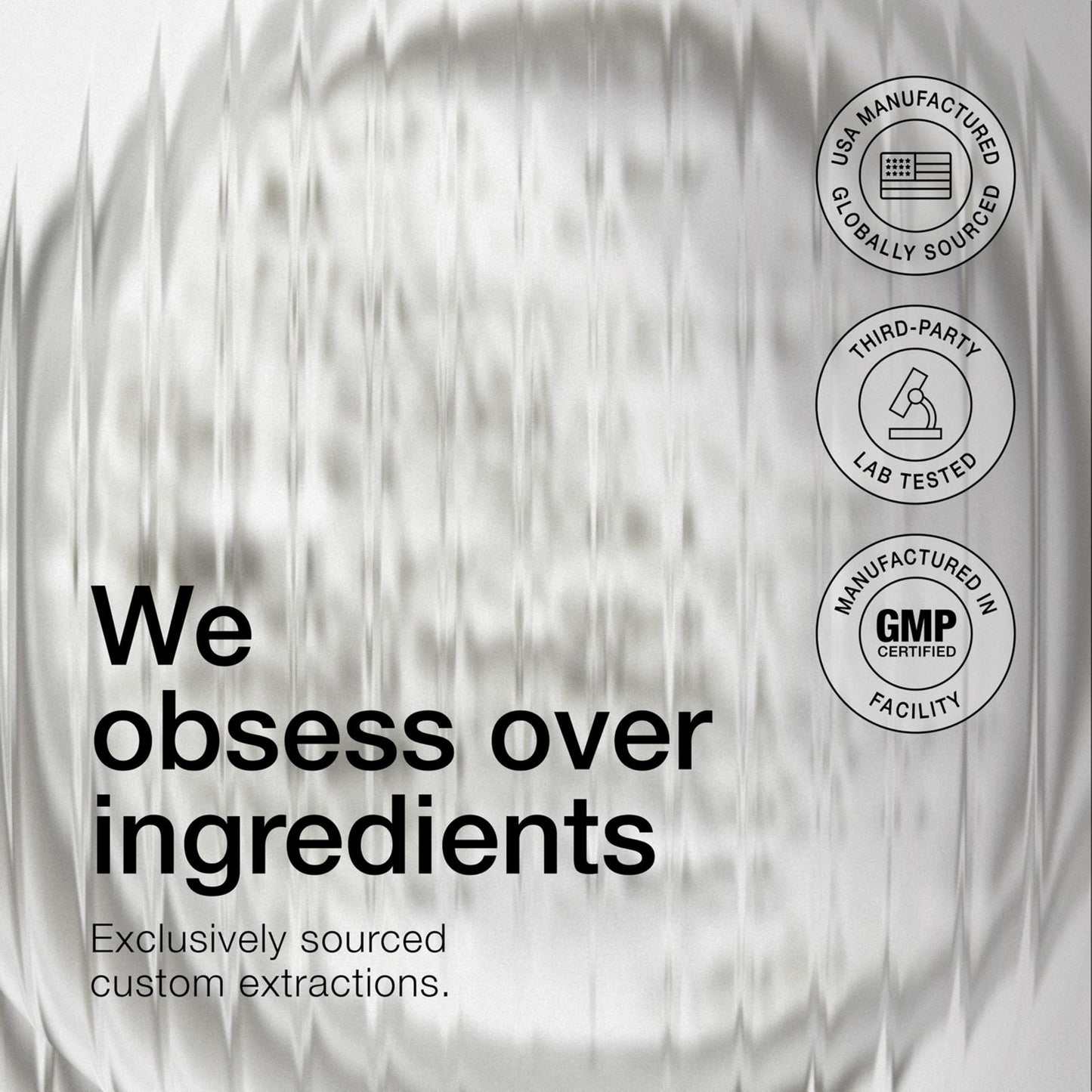 Vegan capsule texture and quality visualization