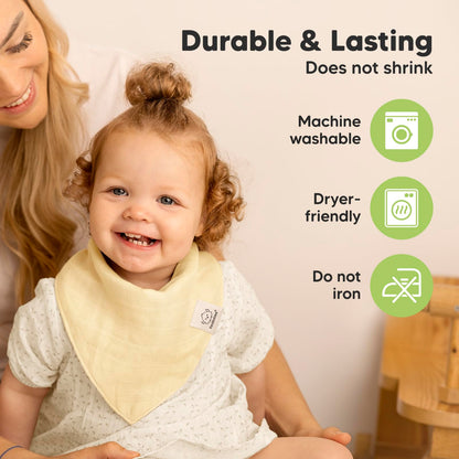 KeaBabies Mirage collection 8-piece drool bib set