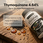 PurelyNutrient organic black seed oil daily health capsules