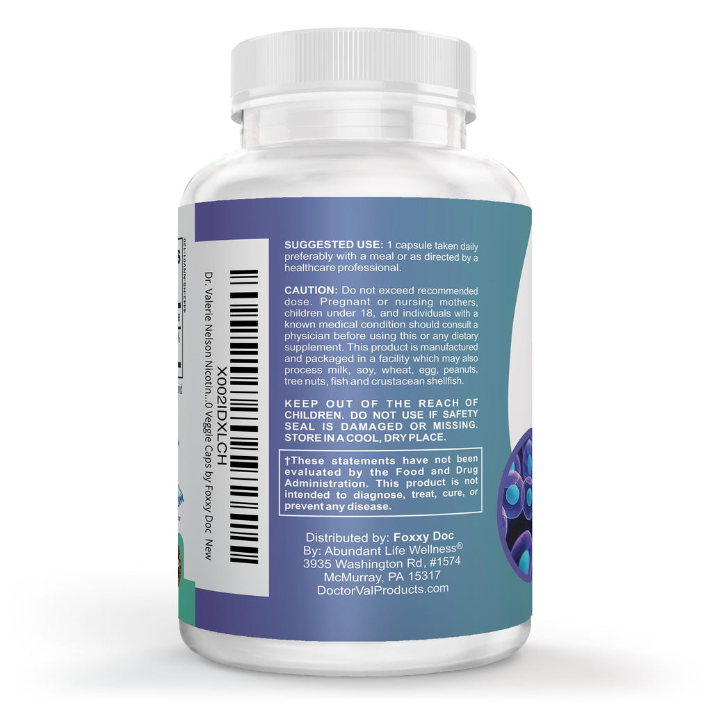 USA sourced nicotinamide dietary supplement for cellular energy metabolism and vitality.
