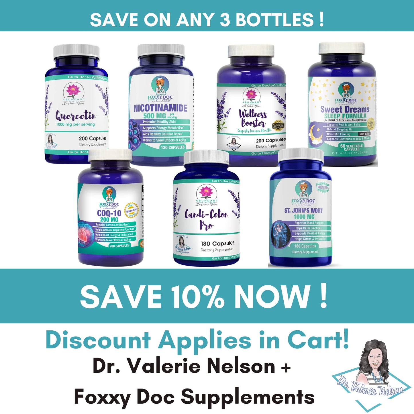 Dr. Valerie Nelson brand non GMO gluten free nicotinamide skin barrier restoration formula.