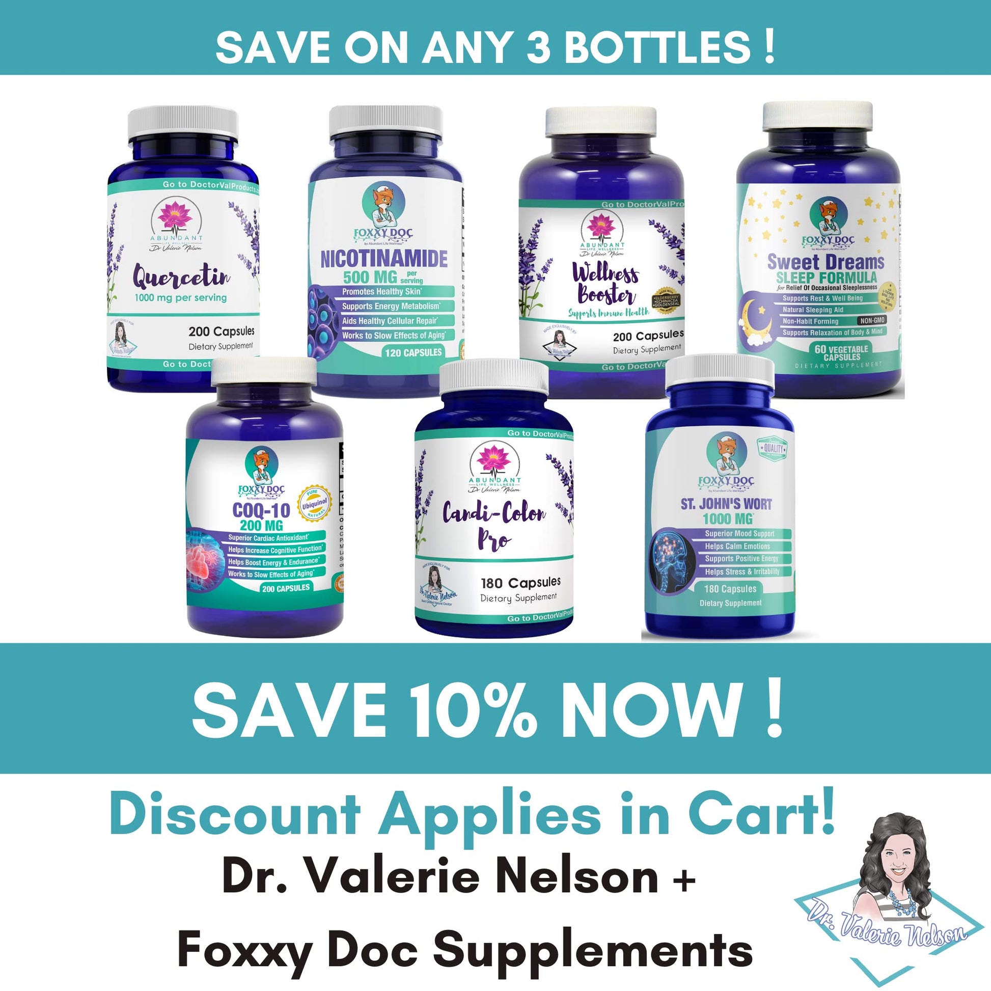 Dr. Valerie Nelson brand non GMO gluten free nicotinamide skin barrier restoration formula.