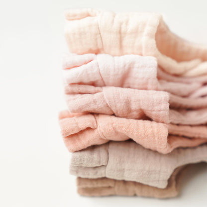 High absorbency demonstration of MairMore cotton bibs