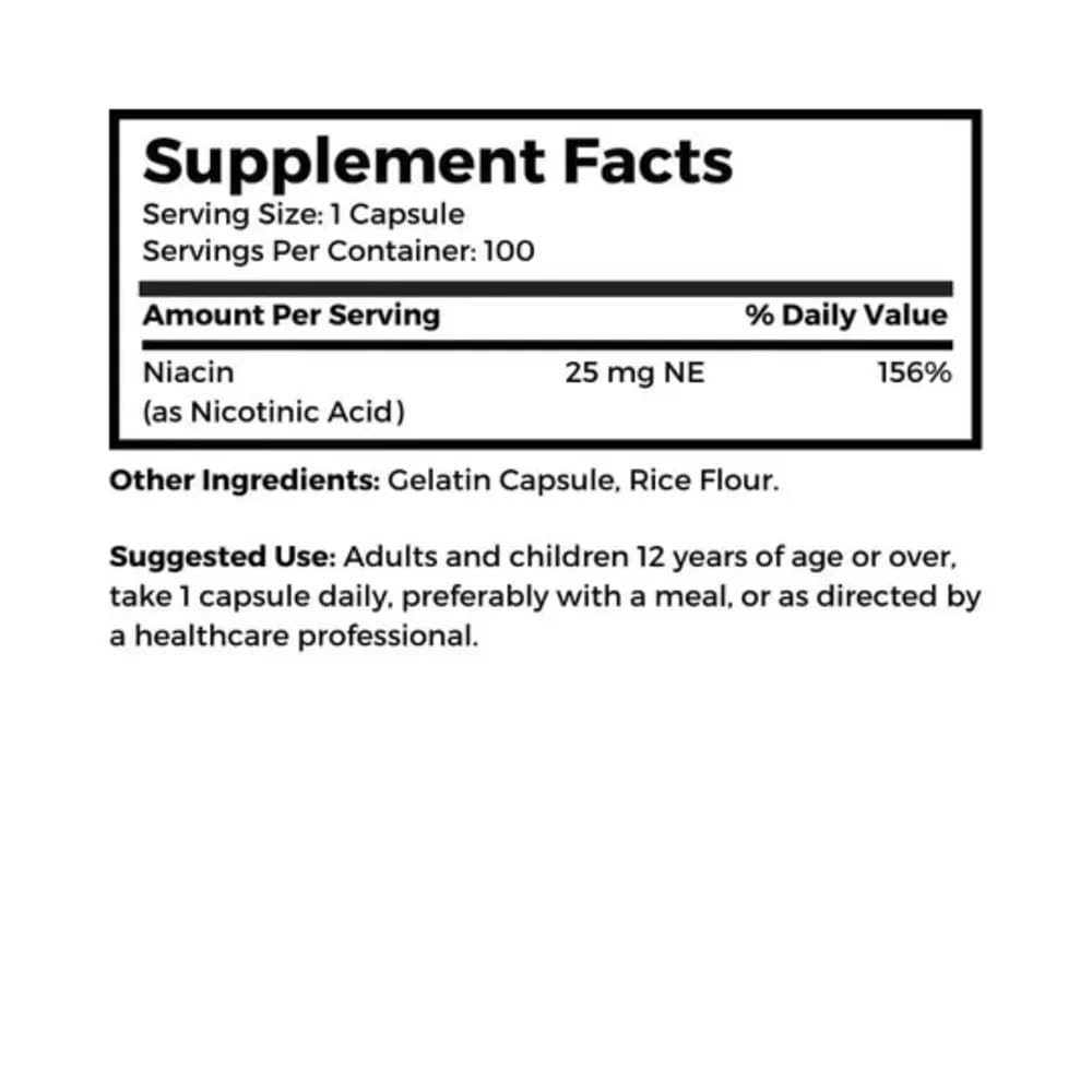 Authentic USA imported Dr. Clark Store pure vitamin B3 capsules