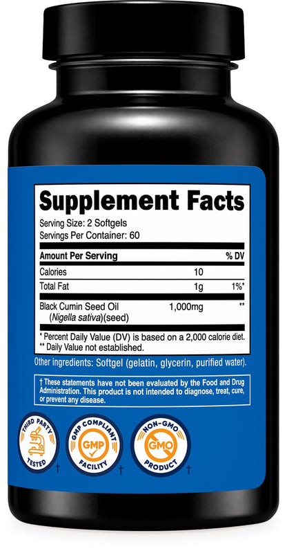 Natural source of Omega 3 6 and 9 essential fatty acids softgels close up view