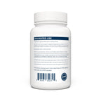 Supplement facts label on the back of Renue By Science Lipo NR 90 capsules.