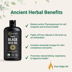 Micro Ingredients black seed oil dropper and liquid texture