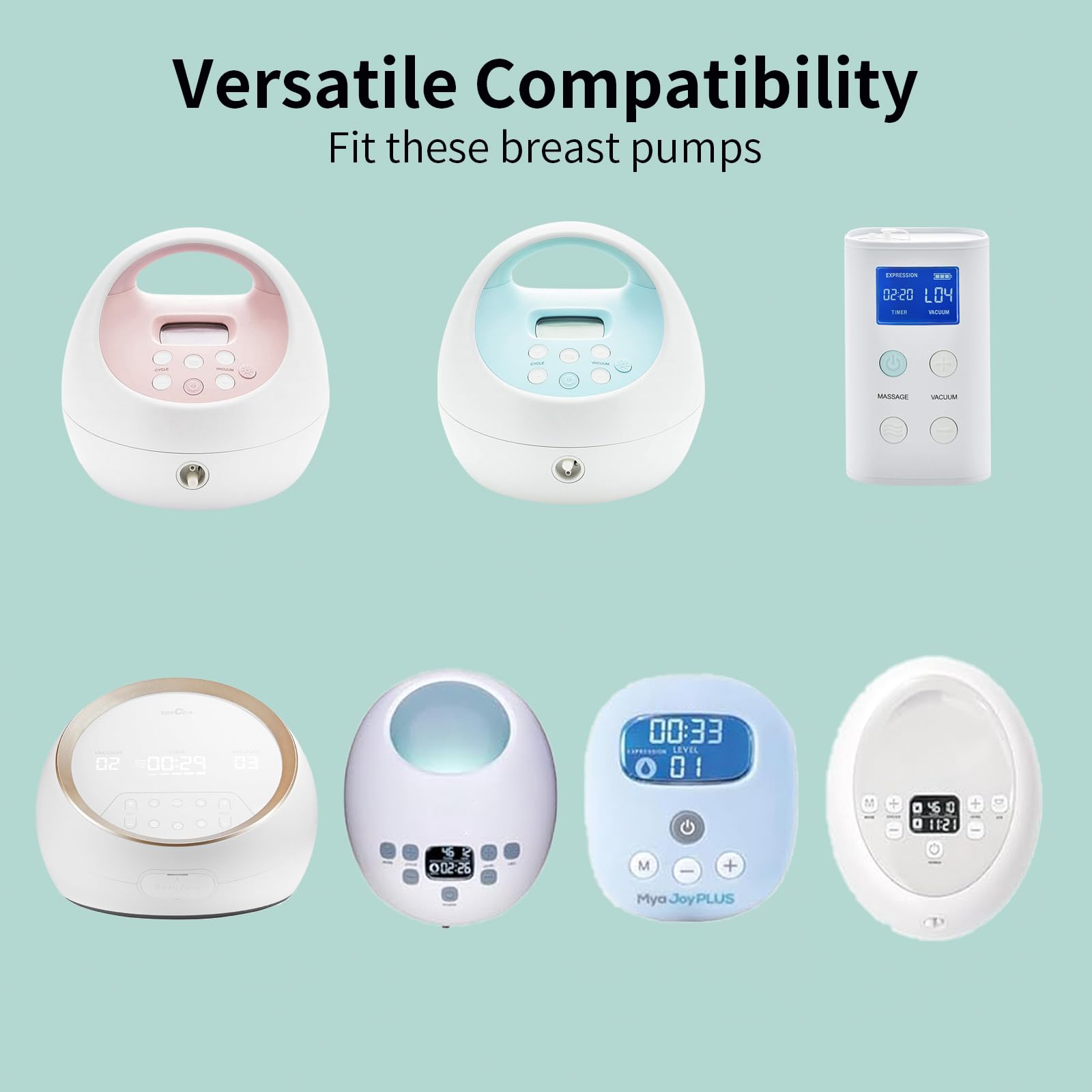 Tovvild breast pump accessories in original packaging