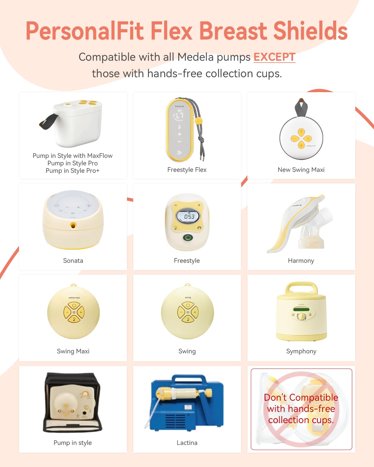 Side profile of MilkFlow 19mm breast pump shield