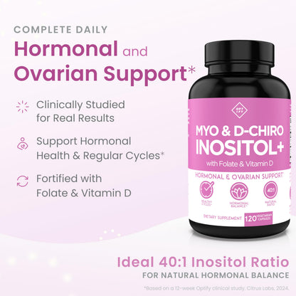 Optify 40 to 1 ratio hormonal balance supplement bottle