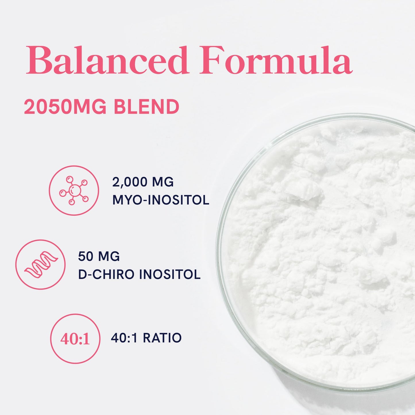 Side view of SMNutrition Inositol 120 capsule bottle