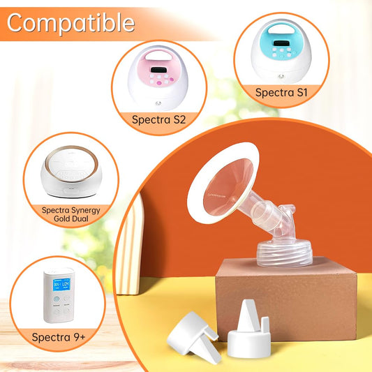 PumpMom replacement breast shield and duckbill valve kit