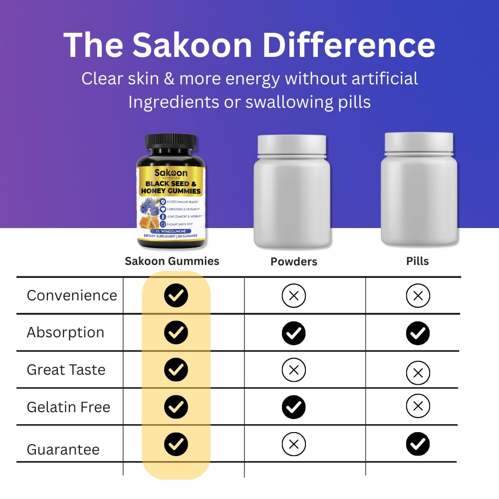 Close up view of the back panel directions and warnings for the Kalonji seed extract product