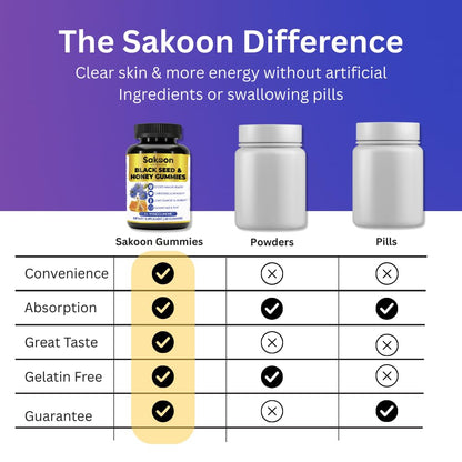 Close up view of the back panel directions and warnings for the Kalonji seed extract product